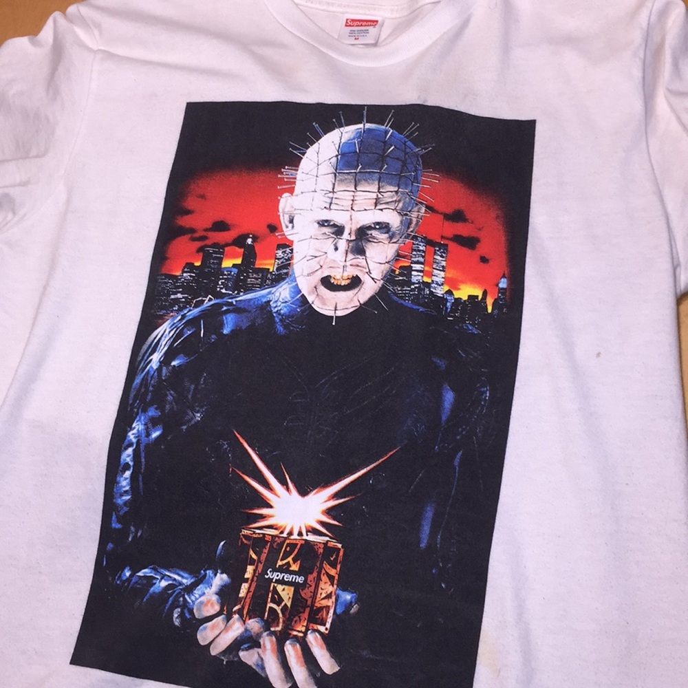 SUPREME HAILRAISER T SHIRT (WHITE)